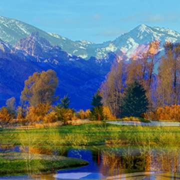 Golf Beneath the Tetons
