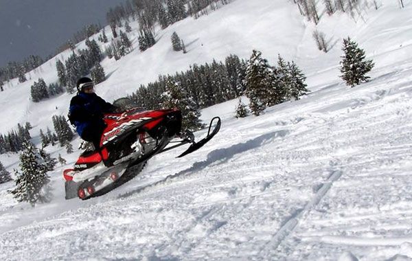Playing in a powder field