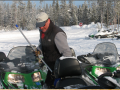 Preparing the sleds