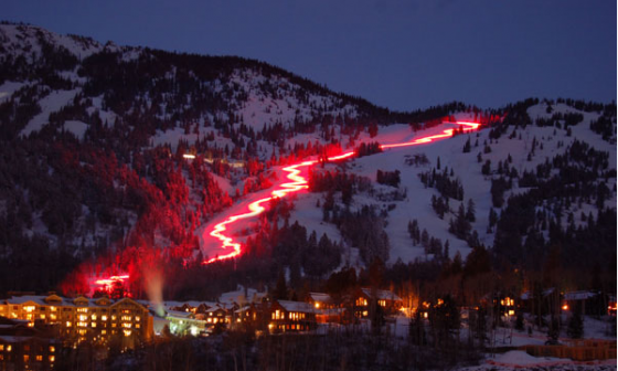 Jackson Hole Torchlight Parade