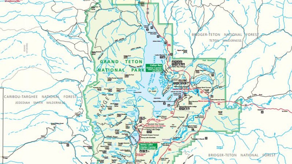 Jackson Hole Maps: Jackson Hole Central Reservations